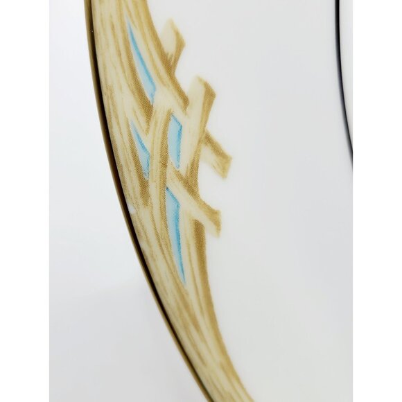 Lenox British Colonial Collection Bamboo Dinner Plate 11.25" Porcelain Made USA - Picture 2 of 6